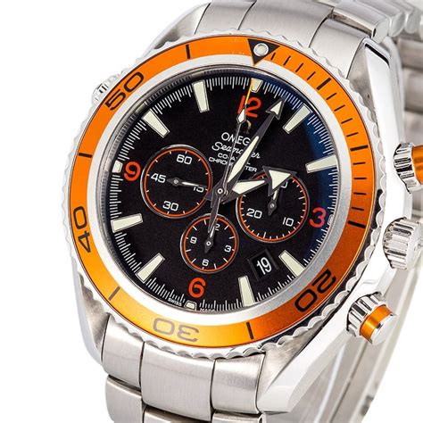 watch omega seamaster planet ocean|omega planet ocean chronograph orange.